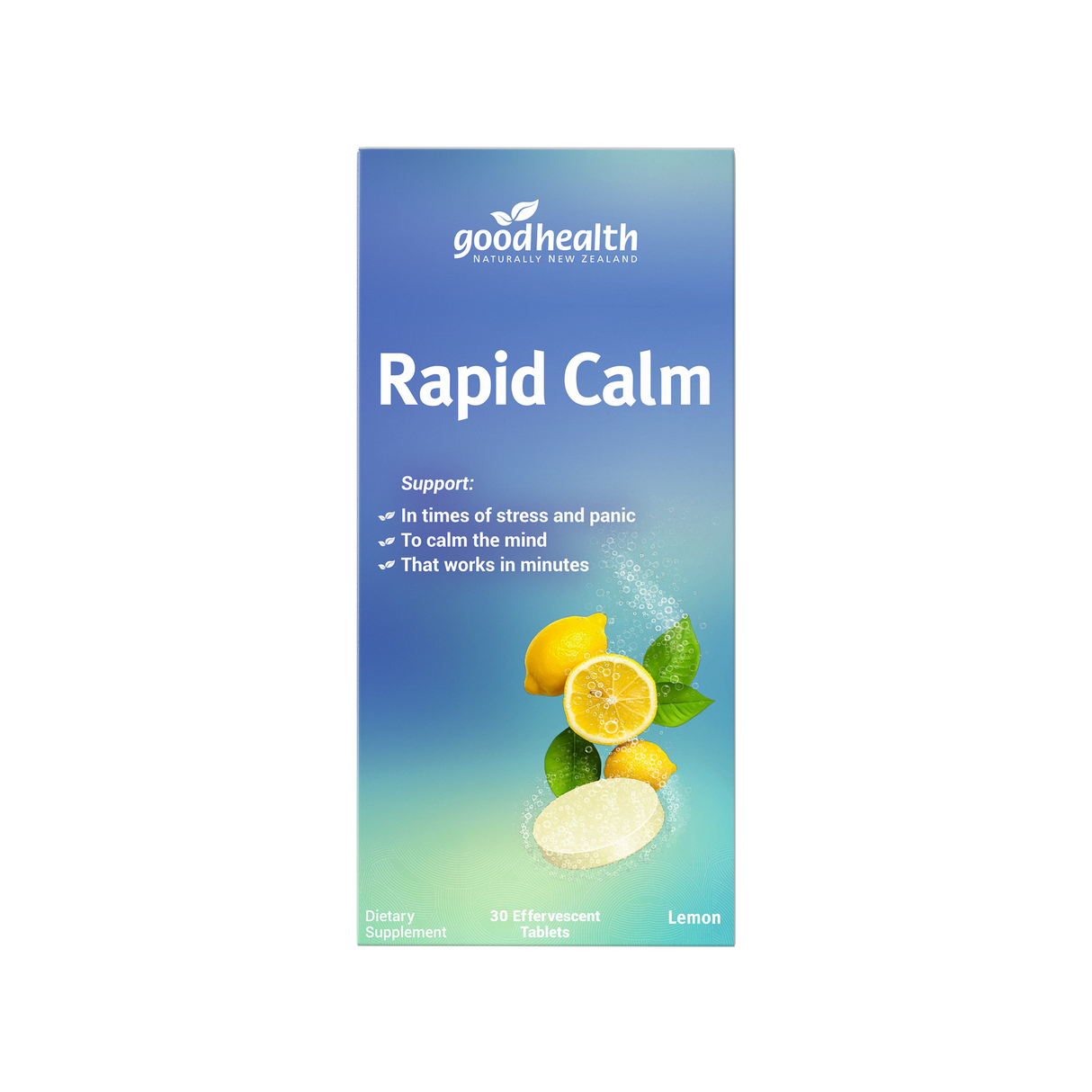 Good Health Rapid Calm 30 Effervescent Tablets