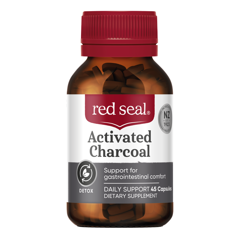 Red Seal Charcoal 45 capsules