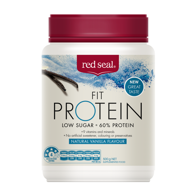 Red Seal Fit Protein Vanilla 500g