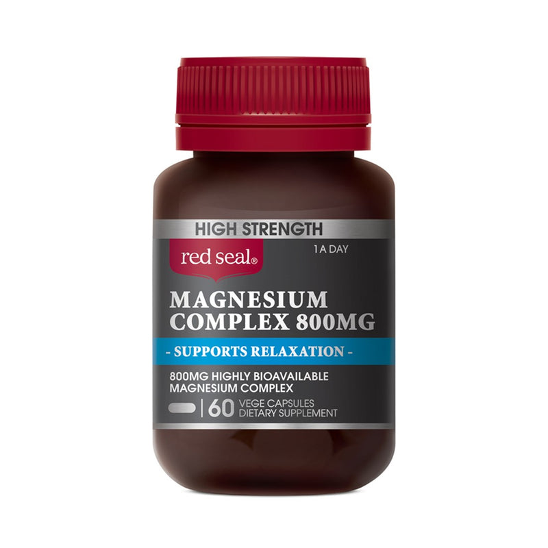 Red Seal High Strength Magnesium Complex 800mg 60 Capsules