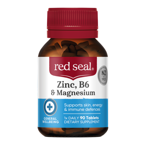 Red Seal Zinc, B6 & Magnesium 90 Tablets