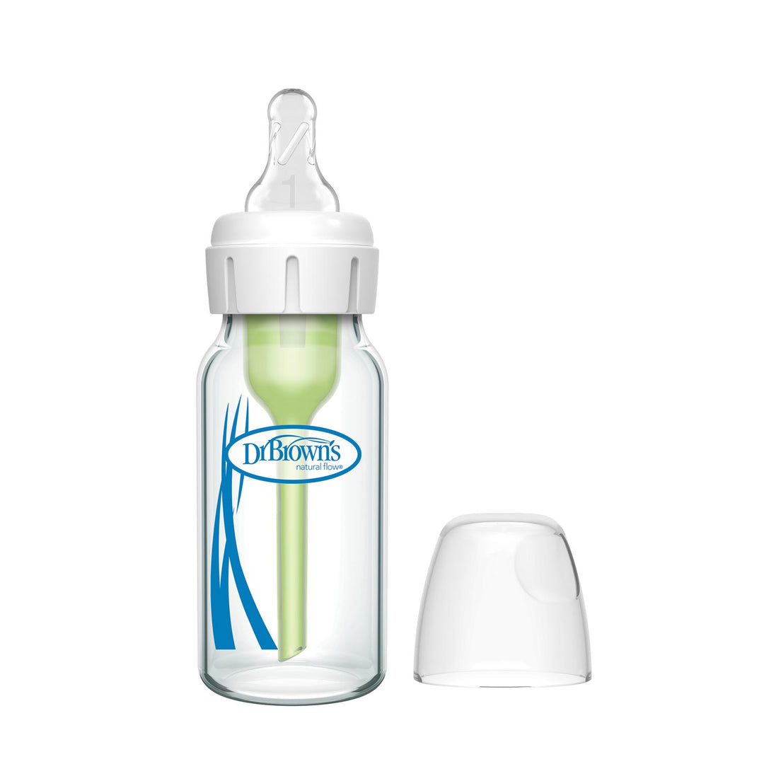 Dr. Brown's 120ml Narrow Neck Feeding Bottle Level 1 Teat 1pk