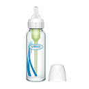 Dr. Brown's 250ml Narrow Neck Feeding Bottle Level 1 Teat 1pk
