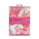 SlickHair Co. Skinny Silky Scrunchies Set (6 Pack)