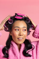 SlickHair Co. Heatless Velcro Hair Rollers (8 Pack)