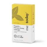 Me Today Soothing Propolis and Mānuka Honey Lozenges UMF13 15s