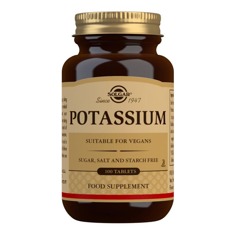 Solgar Potassium Tablets 100s