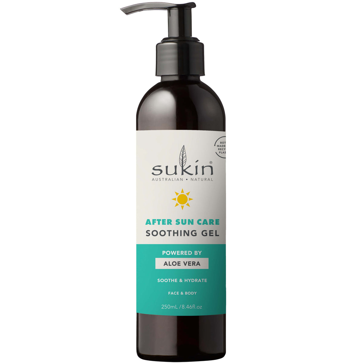 Sukin After Sun Care Aloe Gel 250ml