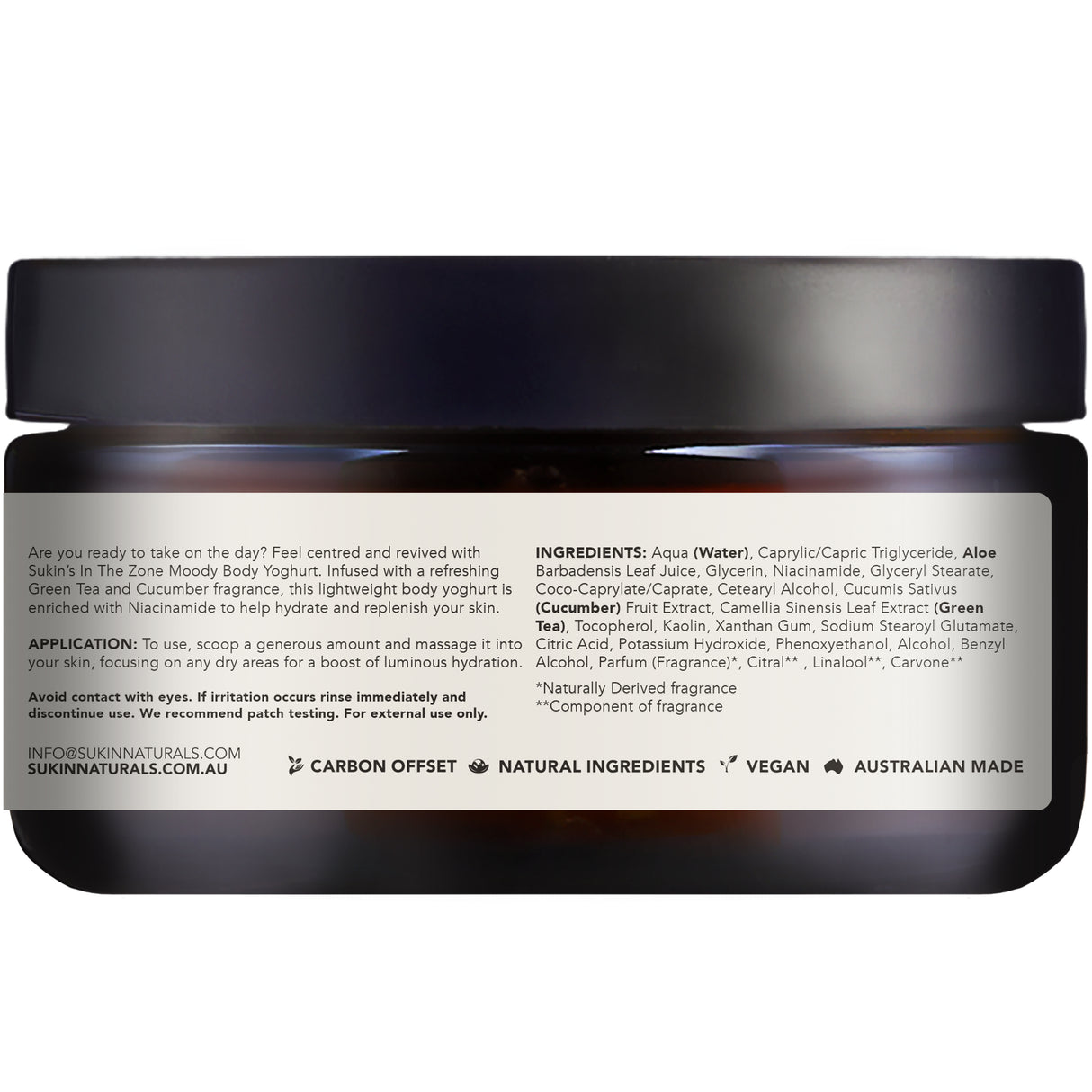 Sukin IN THE ZONE MOODY BODY YOGHURT 200ML