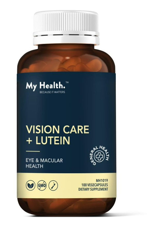 My Health. Vision Care + Lutein 100s