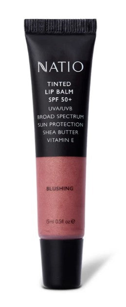 Natio Tinted Lip Balm SPF 50+ Blushing