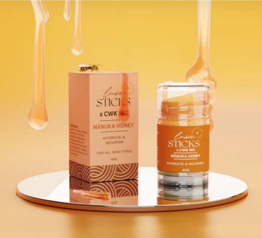 LuxeSticks Clay Stick Mask Manuka Honey 40g