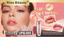 Kiss Beauty Lip Plumping Glitter Gloss 1 each assorted