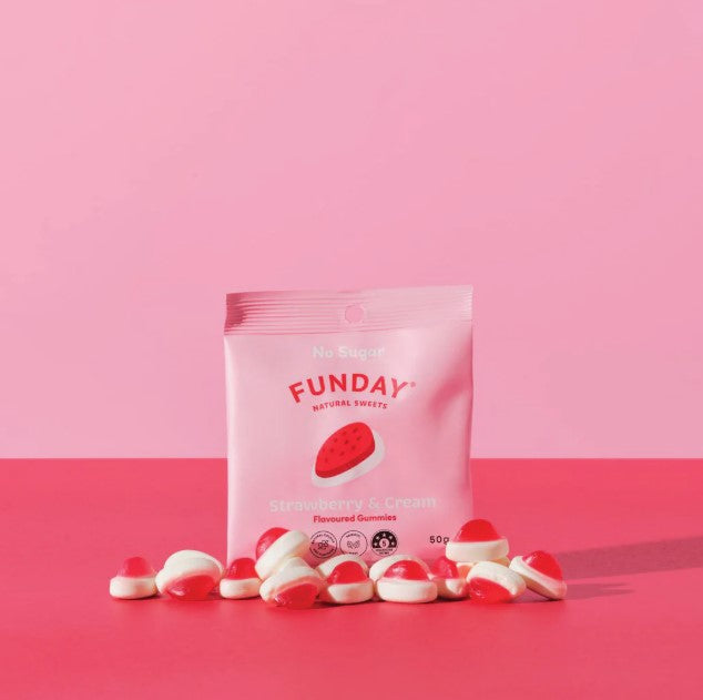 FUNDAY Strawberry & Cream 50g