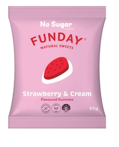 FUNDAY Strawberry & Cream 50g