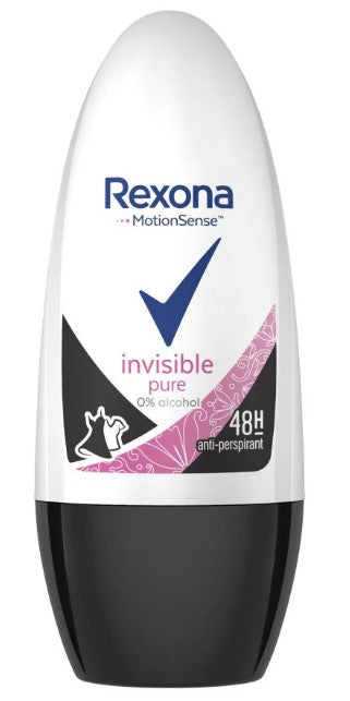 REXONA Motion Sense Deodorant Roll-On Invisible Pure 50ml