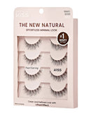 KISS New Natural Lash Pearl Earring 4pk