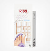 KISS Toenails White This is Classic