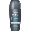 Dove Men+Care Classic Roll-On Deodorant 50 mL