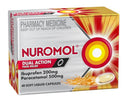NUROMOL Dual Action Liquid Caps 40s