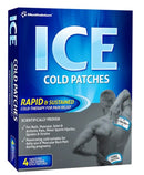 Mentholatum Ice Gel Cold Patch 4pk