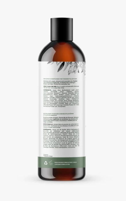 ORGANIC Formulations Replenishing Conditioner Thicker Hair 500ml