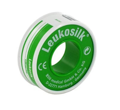 LEUKOSILK Hypoallergenic Tape 1.25cmx5m roll