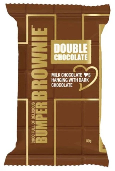 BUMPER Slice Double Choc Brownie 80g