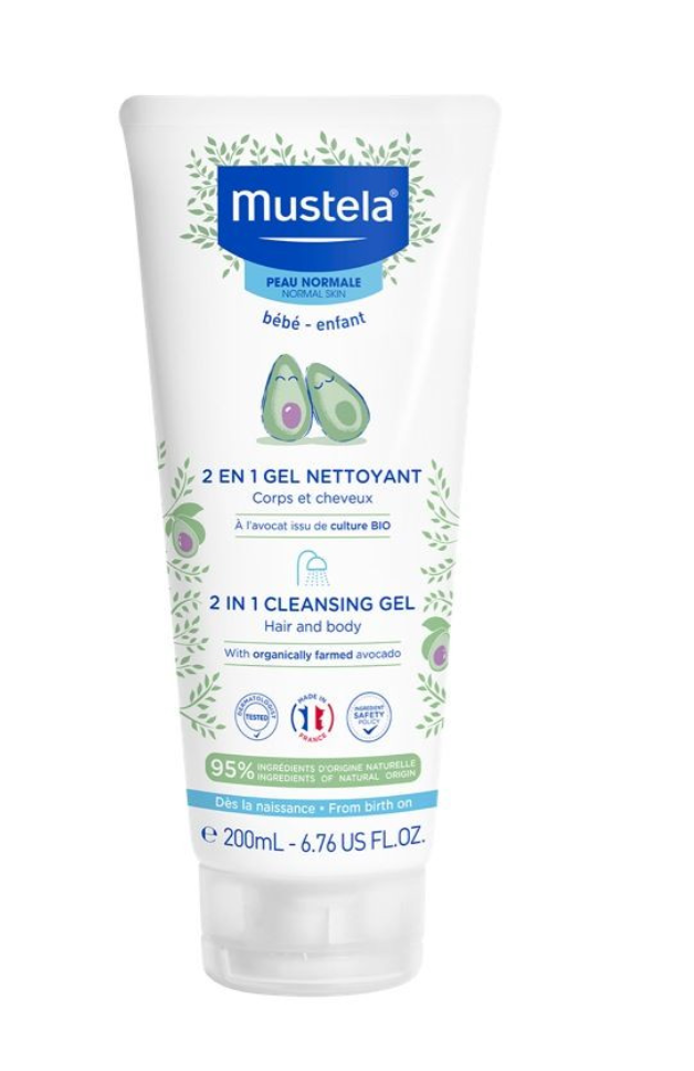 Mustela 2in1 Head & Body Cleansing Gel 200ml