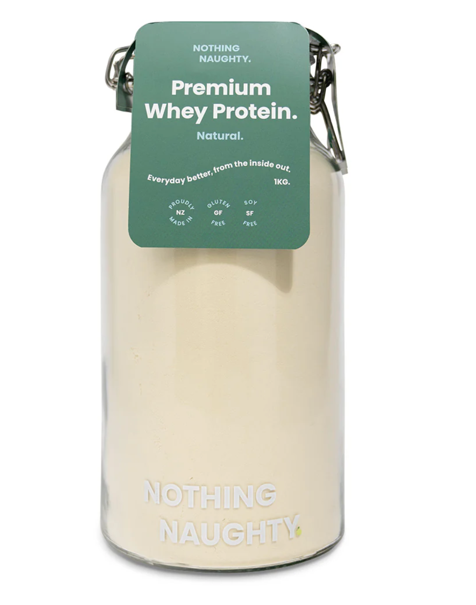 Nothing Naughty Premium Whey Protein Natural 1kg