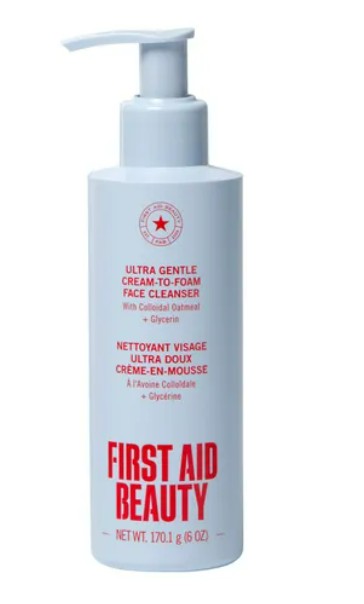 First Aid Beauty Ultra Repair Cream-to-Foam Hydrating Cleanser 142g