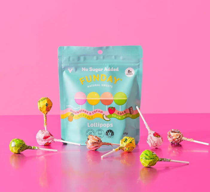 FUNDAY Lollipops Share Bag 11g 8s