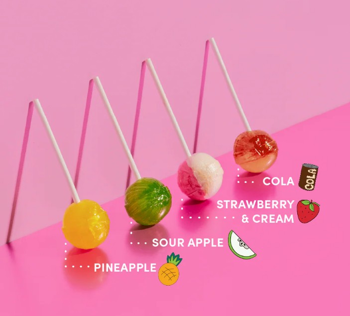 FUNDAY Lollipops Assorted 11g