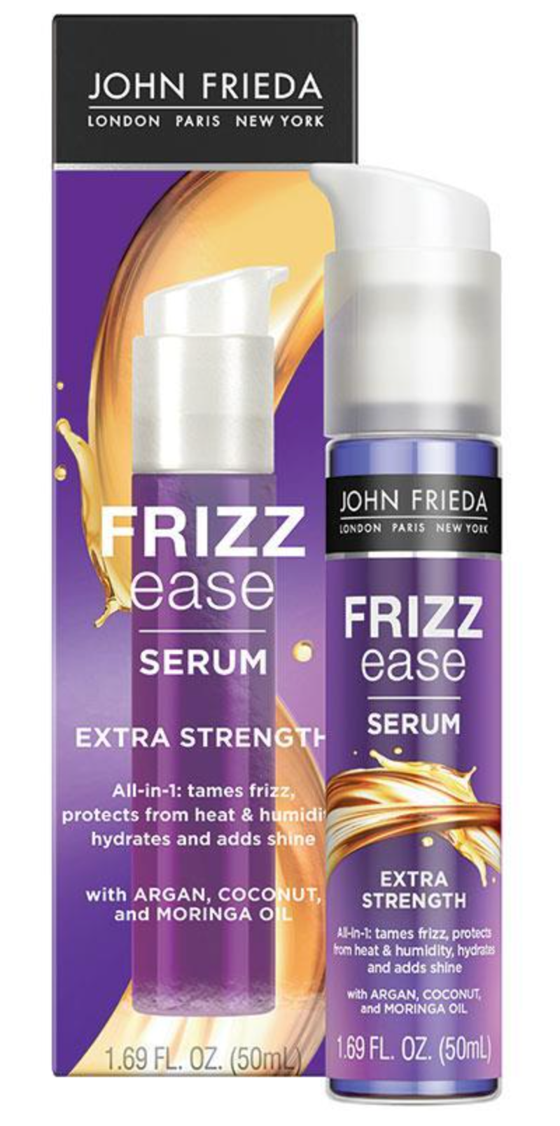 John Frieda Frizz Ease Extra Strength Serum Pump 50ml