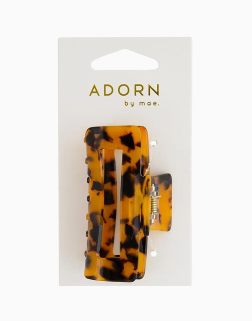 Adorn by Mae Claw Grip Medium Tort