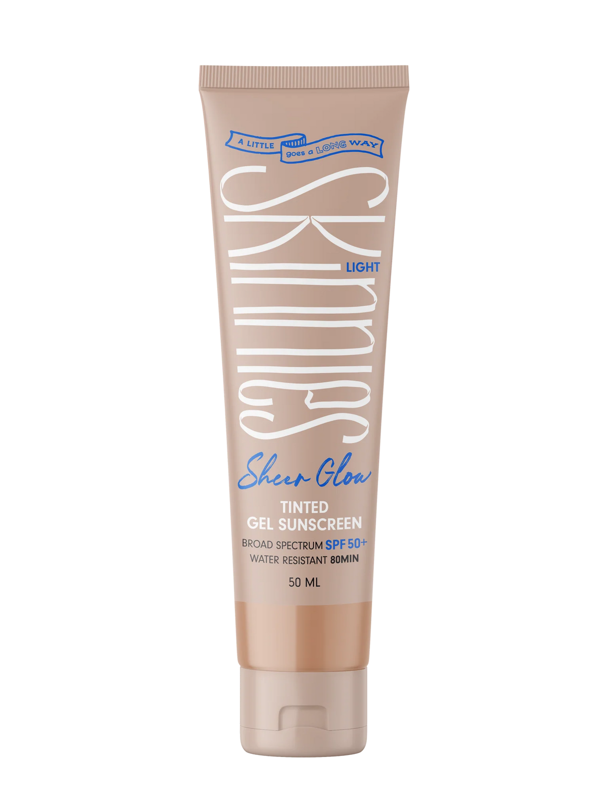 SKINNIES Shr Glw Tint SPF50 Lt 50ml