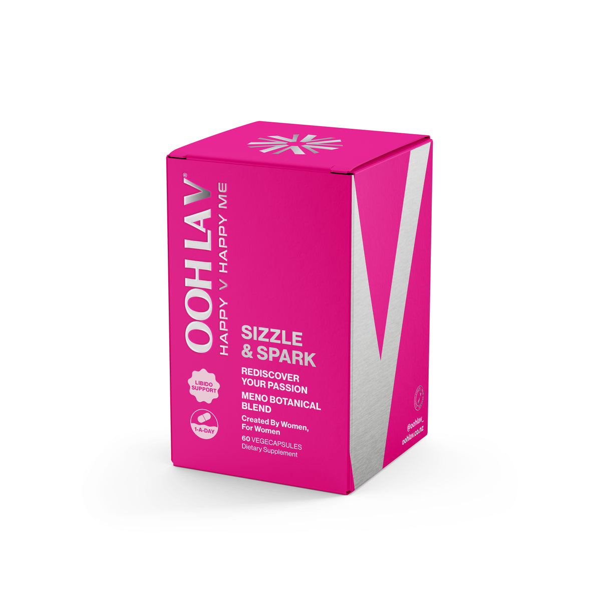 Ooh La V Sizzle & Spark 60 Vege Capsules
