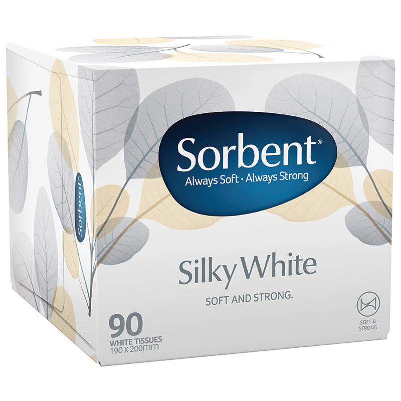 Sorbent Tissue White 90s
