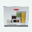HB&Co Storage Air Tight 5 Piece Set