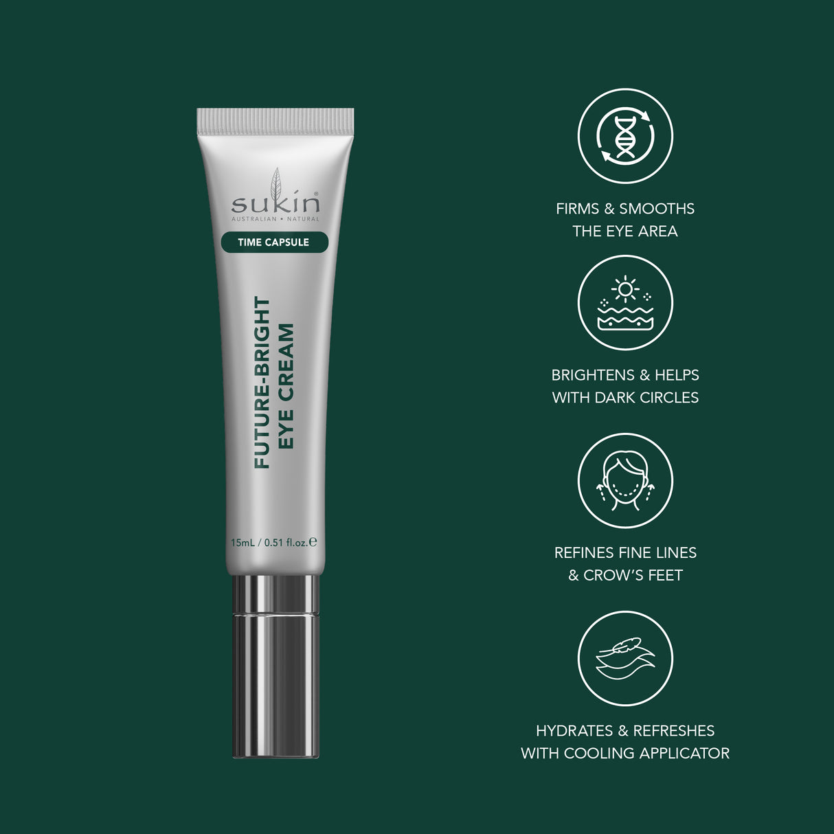 TIME CAPSULE FUTURE-BRIGHT EYE CREAM 15ML