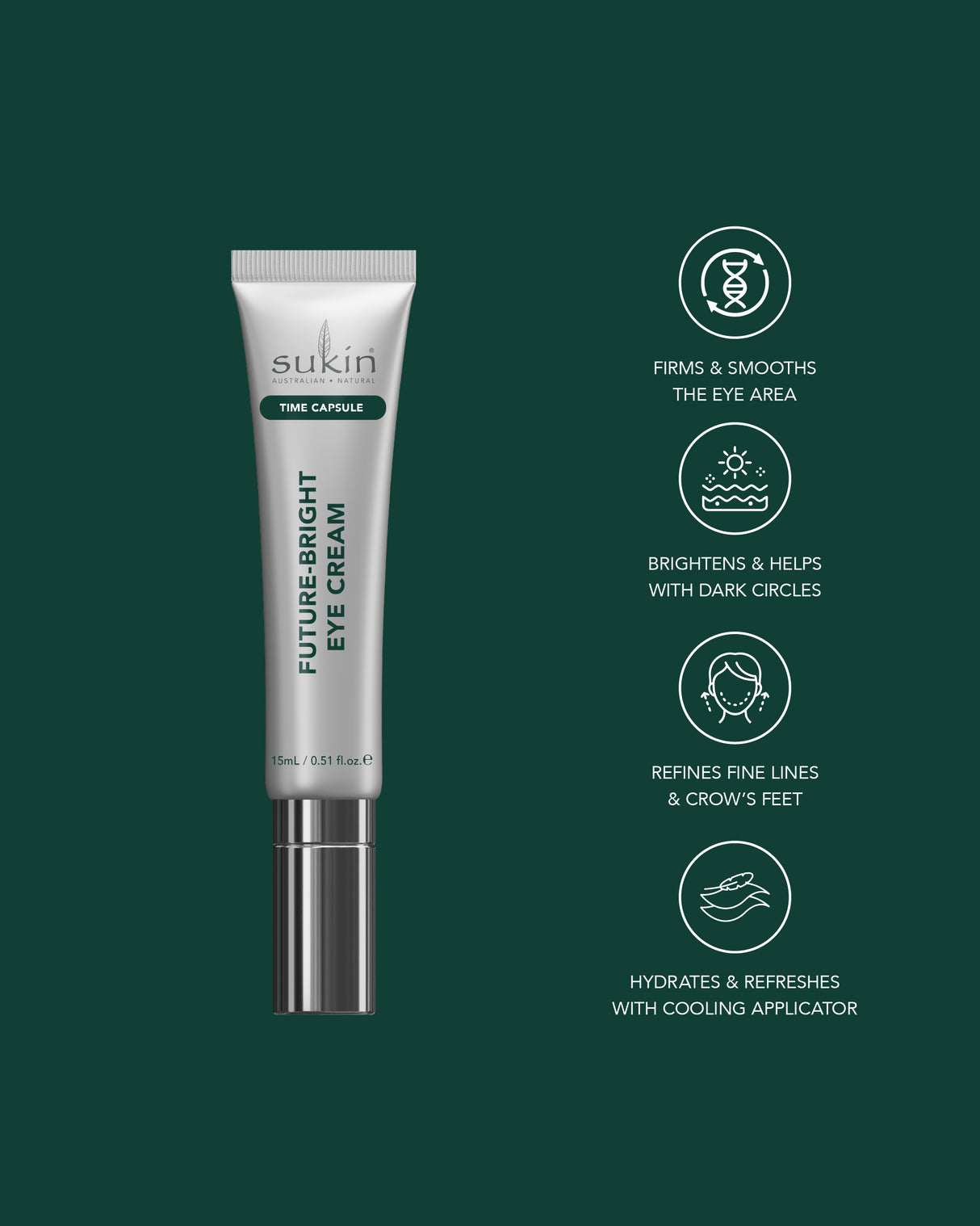 TIME CAPSULE FUTURE-BRIGHT EYE CREAM 15ML