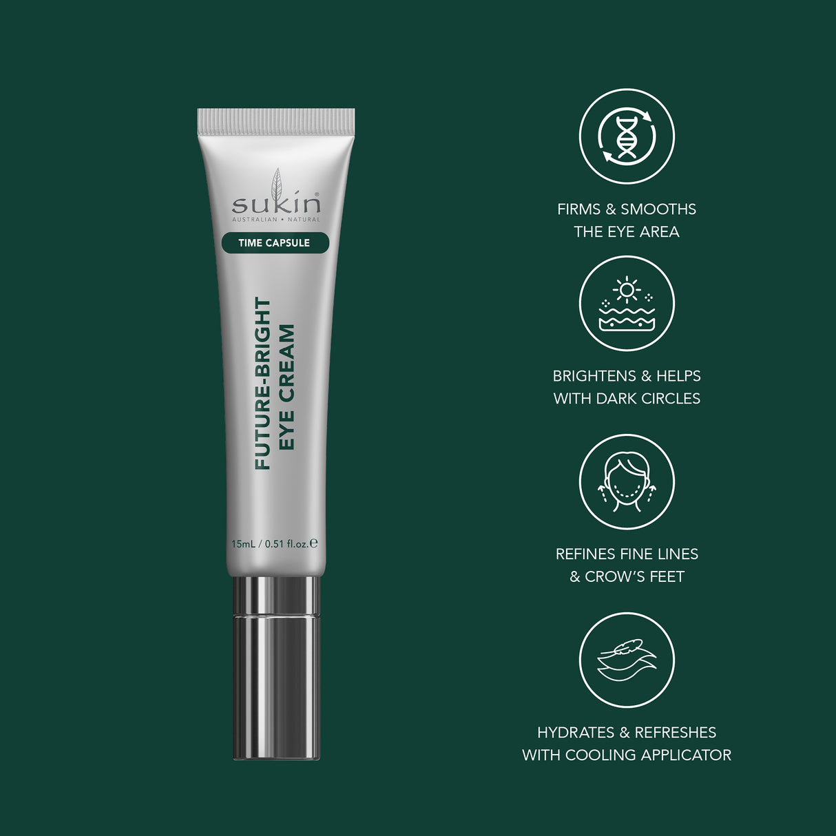TIME CAPSULE FUTURE-BRIGHT EYE CREAM 15ML
