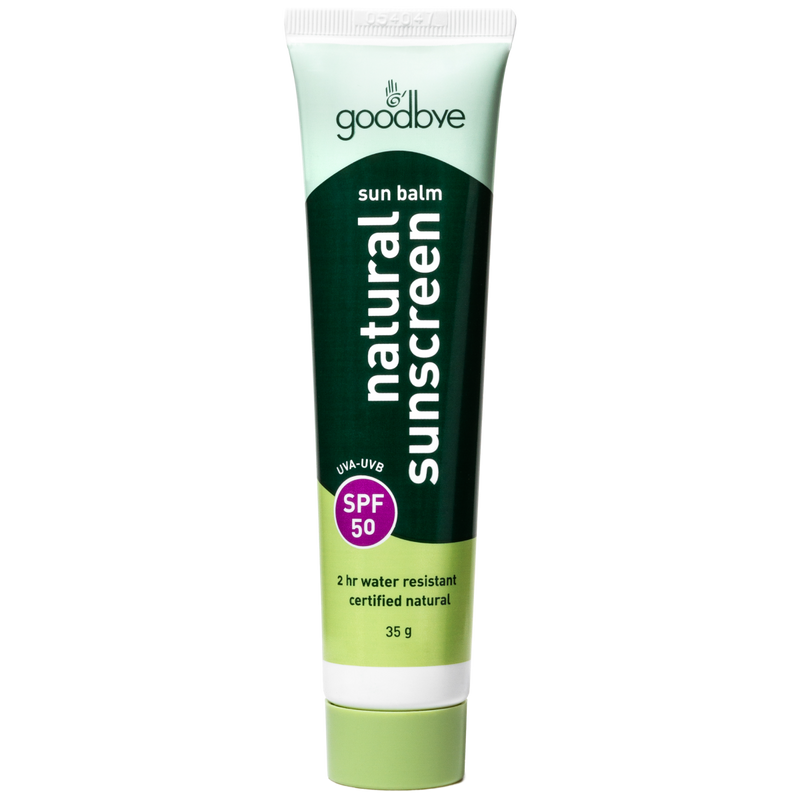 Goodbye OUCH Sunbalm SPF50 2HR Water Resist 35g Tube