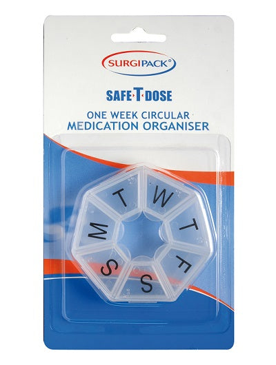 SurgiPack 1week Medication Organiser Circular