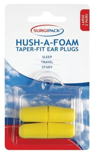 Surgipack Ear Plugs HushAFoam Taper Super