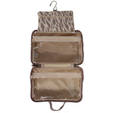 Tender Love + Carry Beige Brown Safari - Hanging Washbag
