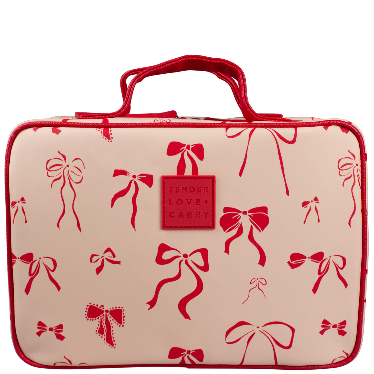 Tender Love + Carry Assorted Red Bow  - Hanging Washbag