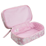 Tender Love + Carry Mauve Mini Floral - Double Zip Utility