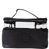 Tender Love + Carry Black PU -  Clear Top Vanity