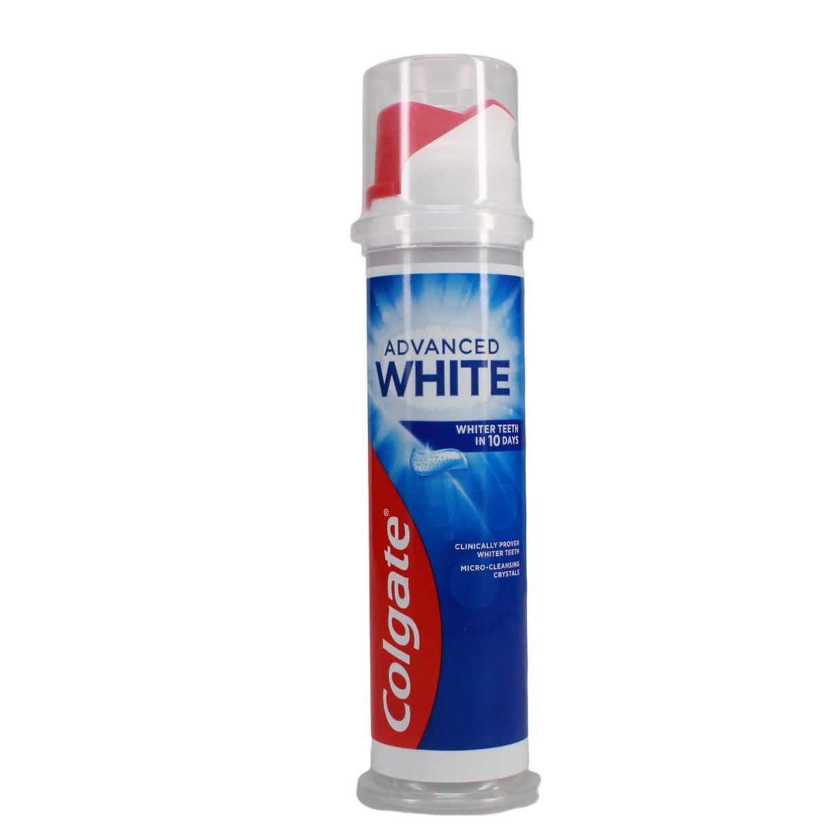 COLGATE Toothpaste Advanced White Pump 100ml